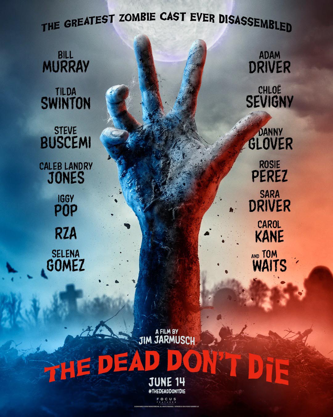 The Dead Don't Die comedy horror (2019) Movie Free Online