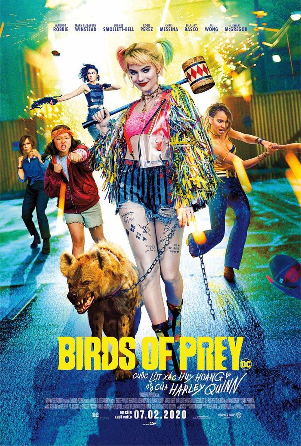 Birds of Prey: And the Fantabulous Emancipation of One Harley Quinn (2020) Movie poster Free Online