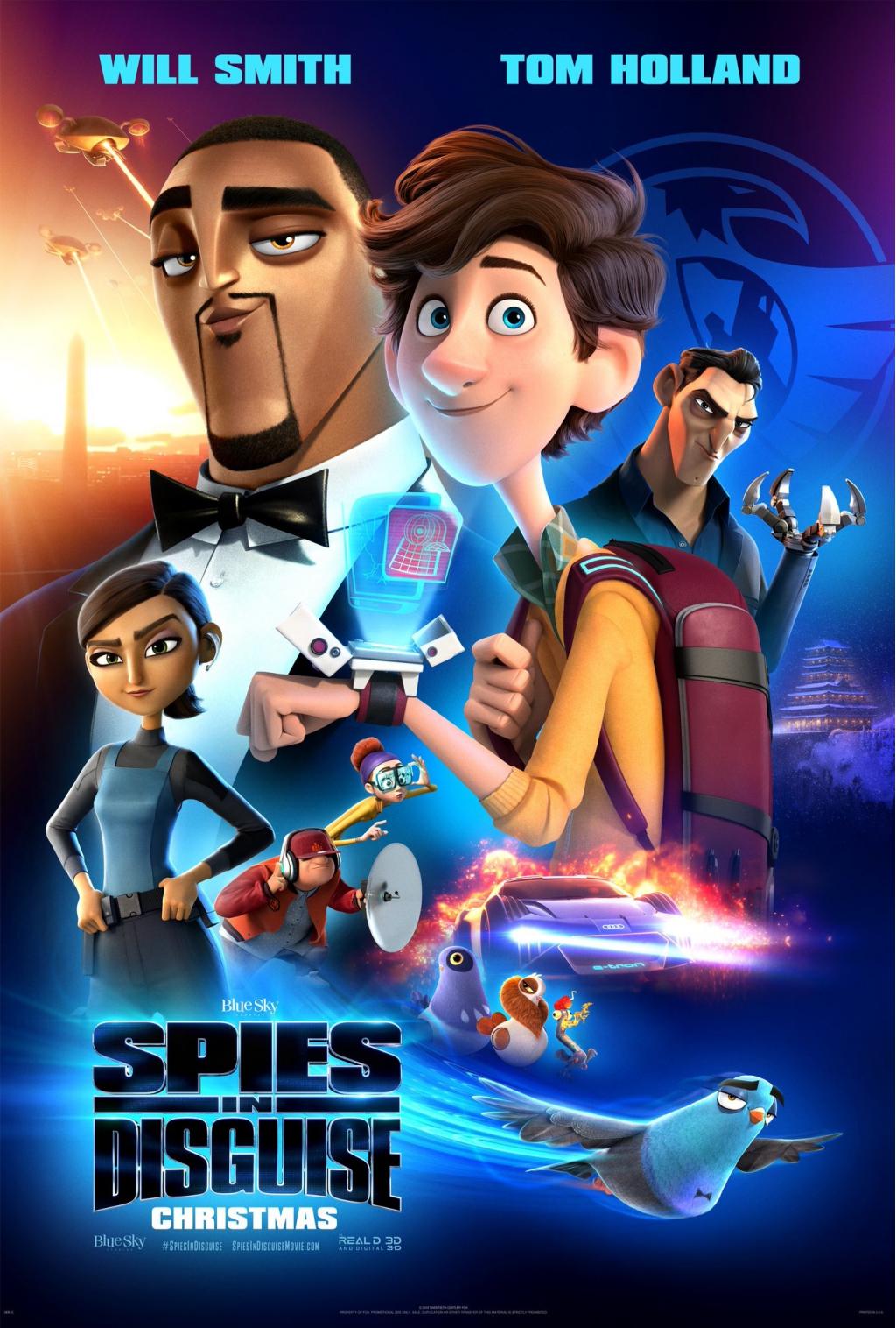Spies in Disguise (2019) Full Movie Free Online