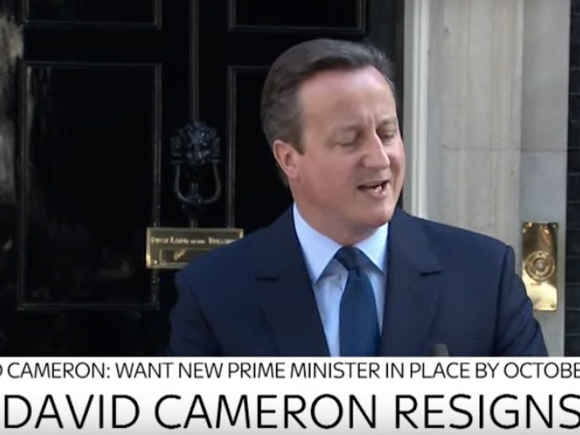 David Cameron resigns as UK Priminister