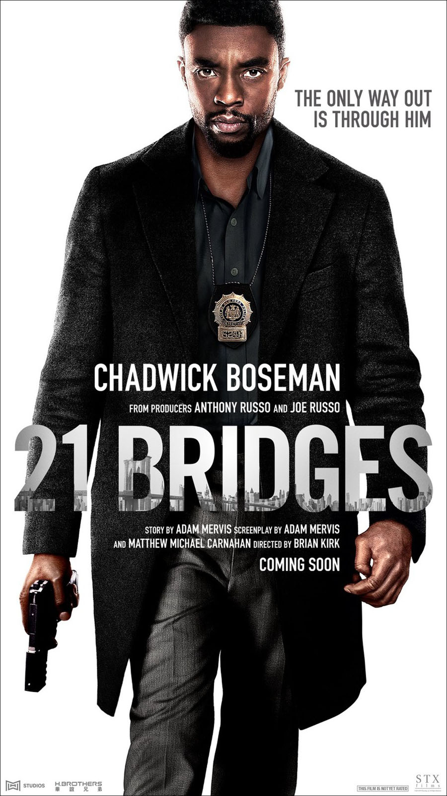 21 Bridges (2019) Movie poster Free Online