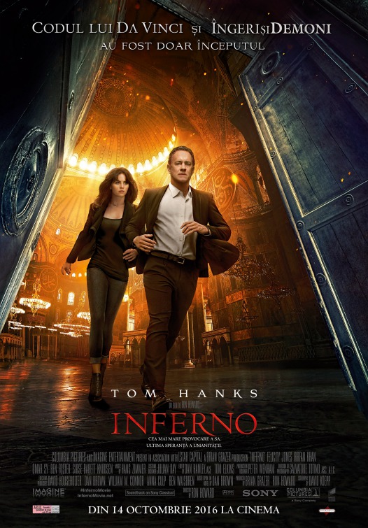 Inferno (2016) Trailer Oficial (Tom Hanks, Felicity Jones) Movie Free Online