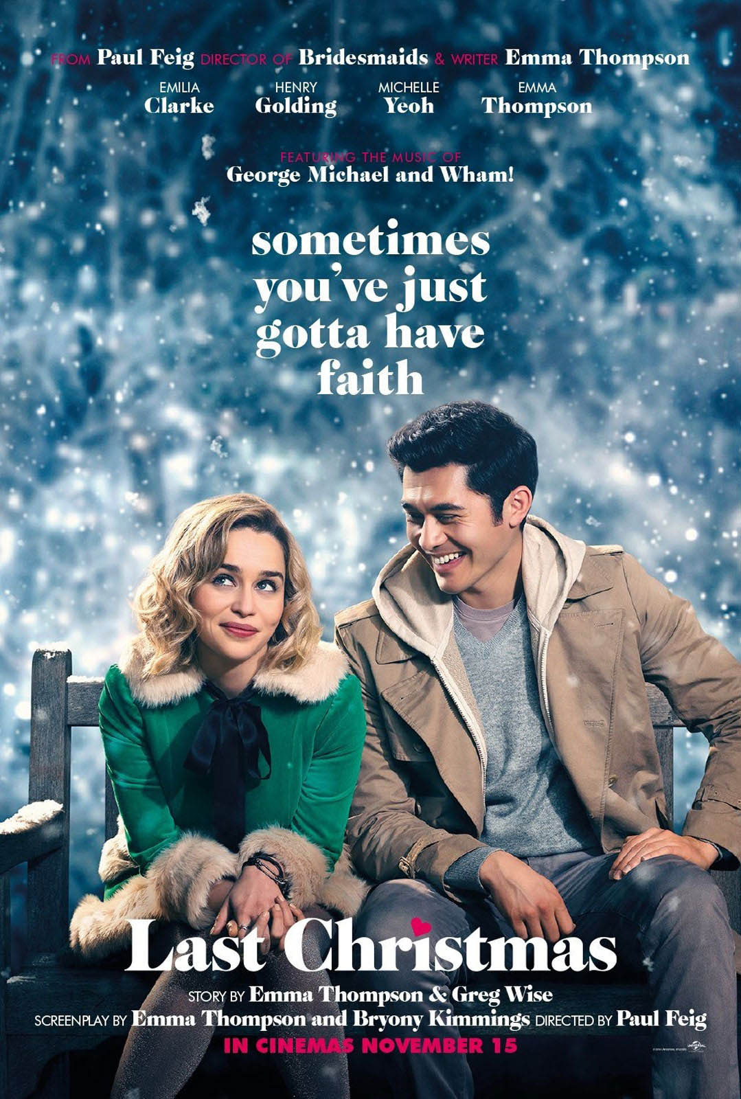 Last Christmas Movie poster Free Online