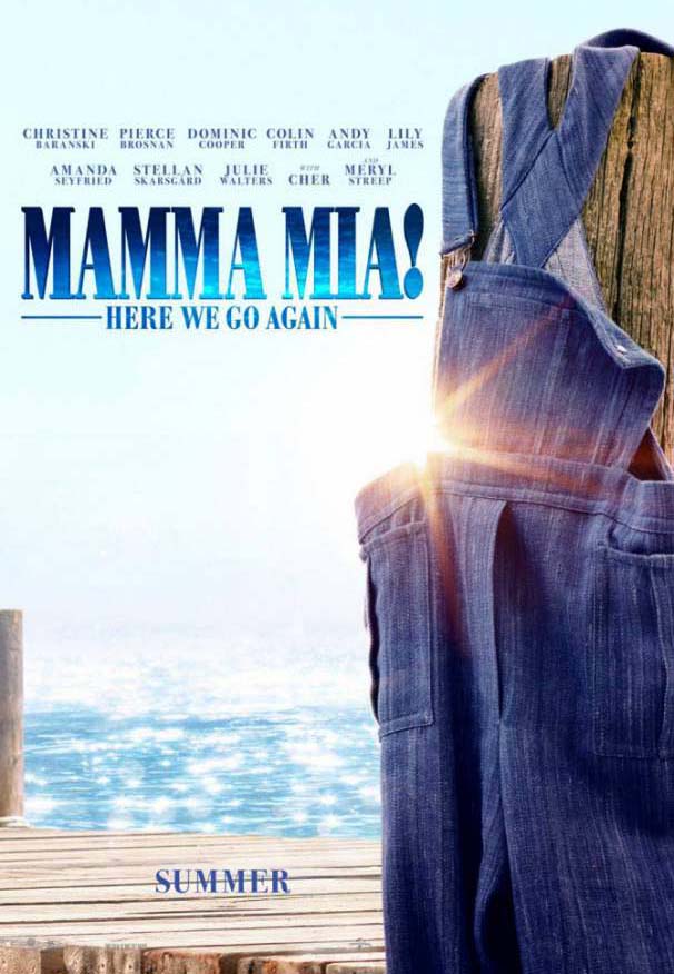Mamma Mia! Here We Go Again (2018) Movie poster Free Online