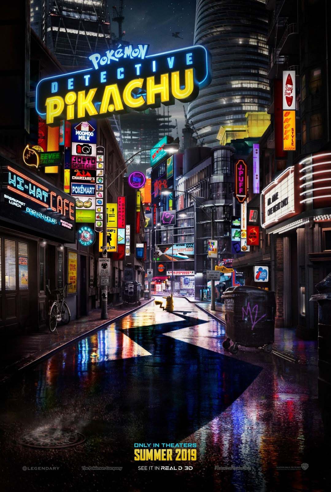 Pokémon Detective pikachu (2019) Movie poster Free Online