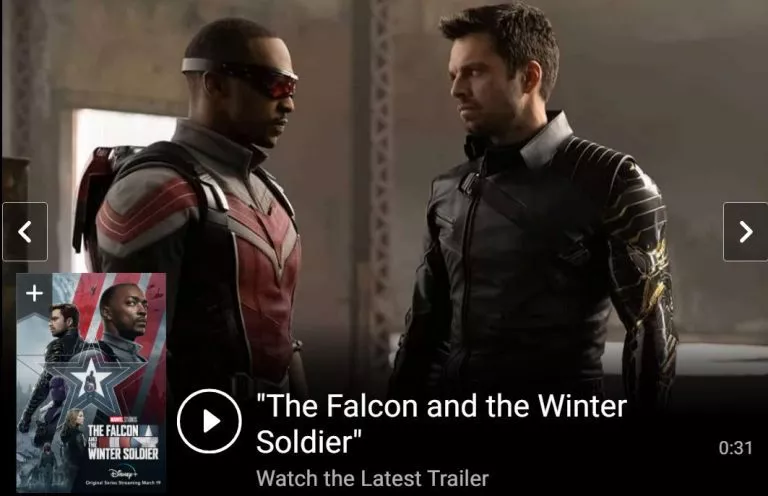 The Falcon and The Winter Soldier Final Trailer Marvel Studios HD