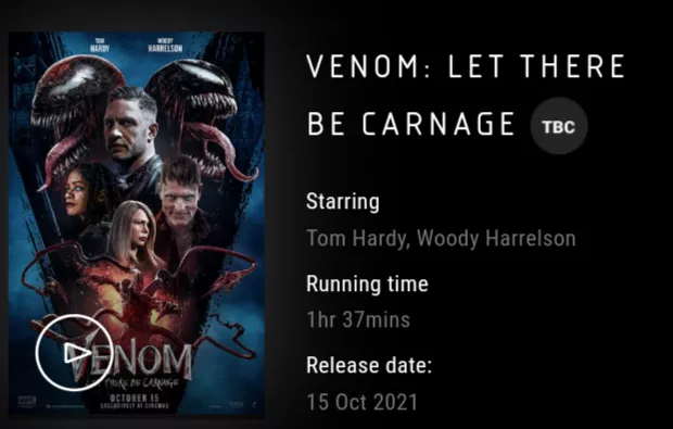 Woody Harrelson takes VENOM: LET THERE BE CARNAGE to what is should be – Official Trailer 2