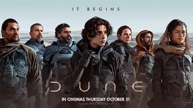 DUNE movie release Final Trailer just days before cinema release