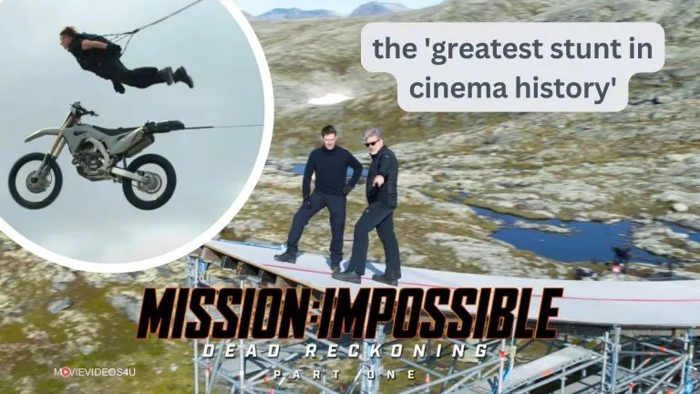 Mission: Impossible – Dead Reckoning – Part One the ‘greatest stunt in cinema history’ video