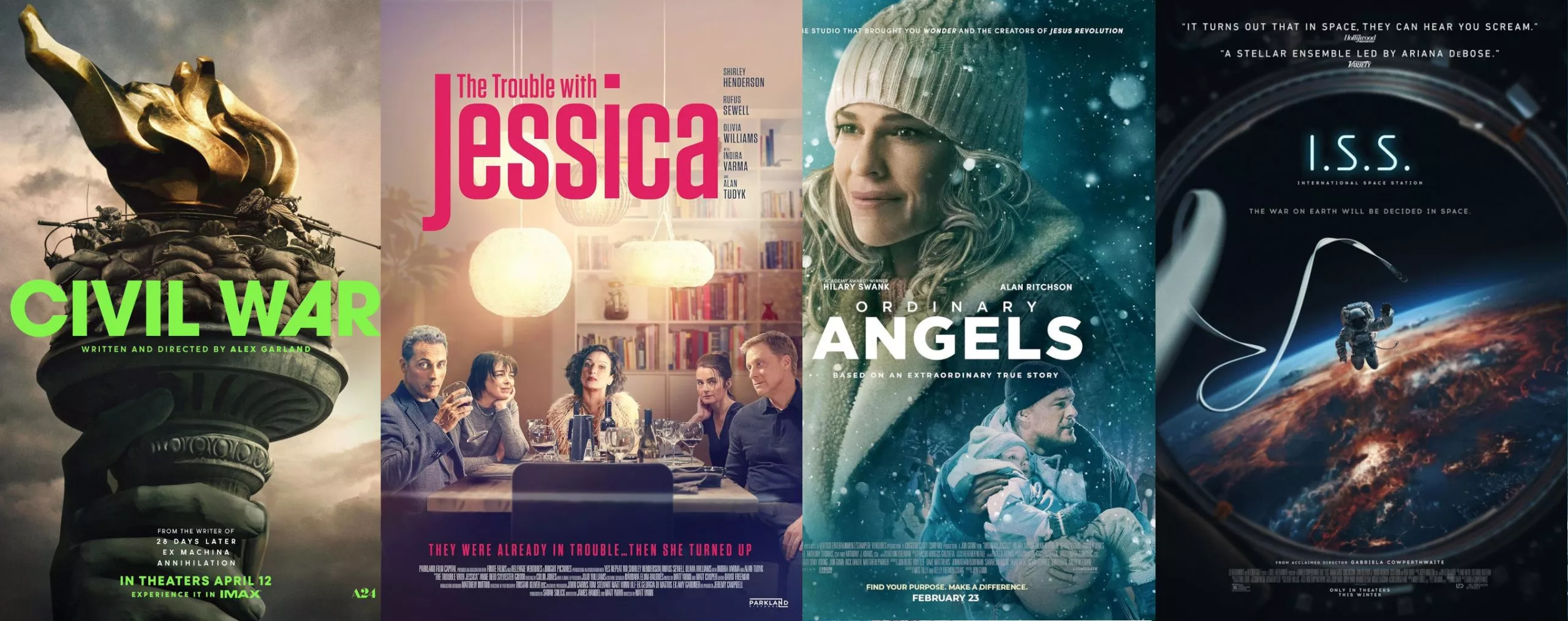 Cinema Movies April 2024 posters videos